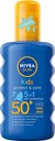 NIVEA SUN 50 sprej na ochranu pred slnkom pre deti