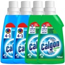 Calgon odstraňovač vodného kameňa pre práčku MIX 750ml x4