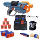 MEGA SET NERF ELITE 2.0 COMMANDER GUN + DOPLNKY