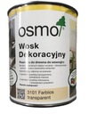 OSMO 3101 Dekoračný vosk Azure CLEAR 0,75