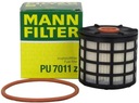 MANN-FILTER PALIVOVÝ FILTER PU 7011 s