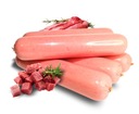 !Novinka! Parené krmivo pre psov vo forme Mortadella Meat Bar 10kg