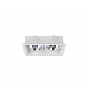 DOWNLIGHT interiérové ​​bodové svietidlá, vstavané, kuchynské, moderné, biele, GU