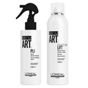 Loreal Tecni Art Spray termo + Volume Lift pena