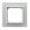 Ospel white GLASS single frame R-1RGC/31