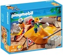 PLAYMOBIL BLOCKS 4138 RENOVÁCIA CESTNÝCH TEHEL BARORROW