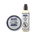 Reuzel Clay Matte Pomade pasta na vlasy 113g a Reuzel Clay Spray 355ml