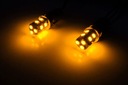 Orange Style 24V BA15s 13SMD LED LKW 150 R10W