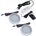 2x Sada 3W LED svietidla pod skrinku pod skrinku