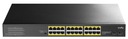 PoE Switch 24x PoE 2x SFP 300W 10/100/1000Mbps Výkonný CUDY GS1028PS2 RACK