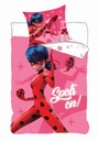 Obliečky 140x200 Bavlna Miraculous Ladybug and Cat Noir