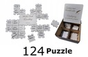 Kniha hostí svadobná súprava puzzle suvenír 124 ks.