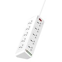 LDNIO Power Strip 10 AC USB USB-C 2m