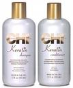 CHI Keratin Shampoo Conditioner 355ml rekonštrukčný SET