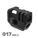 Kompenzátor Strike Industries pre Glock 17 Gen4