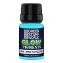 Mind Turquoise, Glow in the Dark Pigment 30 ml, Green Stuff World