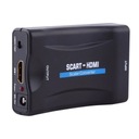 ADAPTÉR KONVERTOR SCART NA HDMI AV EURO HD