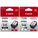 2x CANON XL INK PG-545XL CL-546XL MG2950 MG3050