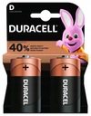 DURACELL ALKALICKÉ BATÉRIE VÝKONNÉ LR20 D R20 2x