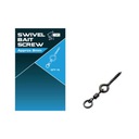 Nash Swivel Bait Screw 8 mm - kovová skrutka s mikroobratlíkom