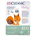 CLEANIC BABY ECO JEDNORÁZOVÉ VLOŽKY PRE BOJČATÁ - BIOLOGICKY ROZLOŽITEĽNÉ 1 BALENIE -