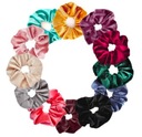 SADA 12 x SCRUNCHIE VELUR HAIR RIES