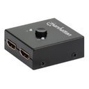 2portový obojsmerný HDMI prepínač 2x1-1x2 4K