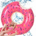 VEĽKÝ NAFUKOVACÍ VODNÝ MATRAC K BAZÉNU DONUT 120cm XXL