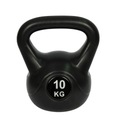 Kettlebell Forfitter Kettle Činka Ball Weight Load 10kg čierna