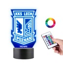 Stolná lampa Led soška KKS Lech Poznań