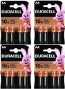 Alkalická batéria DURACELL AA R6 Tyčinky 16 ks