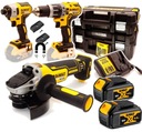 DEWALT DCK266M2 + DCG405 COMBO Set 18V 2X4AH