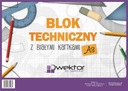 TECHNICKÝ BLOK A3/10K BIELY (10KS), VEKTOR