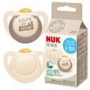 NUK ukľudňujúci LATEXový cumlík NATURE 6-18 m