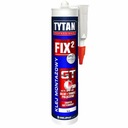 FIX2 GT MONTÁŽNE LEPIDLO BIELE 290ML TYTAN PRO DREVO KAMEŇ PVC SKLO KOV