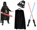 Cape + maska ​​+ LED meč Lord Vader Star Wars Outfit