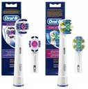 2x ORIGINÁLNA HLAVA NA ZUBNÚ KEFKU ORAL-B 3D BIELA ​​FUNKCIA