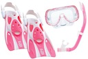 TUSA MINI KLEIO SET MASKA Snorkel FINS M 35-42