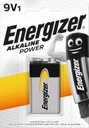 Alkalická batéria Energizer 9V 6F22 6LR61