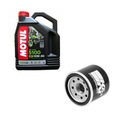 Motul 5100 4T 10W40 olej 4l + KN-204 olejový filter