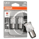 OSRAM LEDriving SL P21/5W červené LED žiarovky