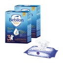 Bebilon 3 Advance Pronutra Junior SET 2x 1000 g + NIVEA BABY obrúsky