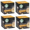 4x 102g STARBUCKS Karamelové macchiato Dolce Gusto