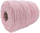 Pink Cotton Macrama String 200 m 3 mm