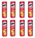 8x 165g PRINGLES Original Salted Crisps box UK