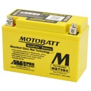 MOTOROVÁ BATÉRIA. 12V 9AH/115A L+ (rozmer: 15 MOTOBATT MBT9B4 AGM batéria