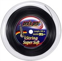 PRO`S PRO iSTRING SUPER SOFT 200 m 1,25 mm čierny