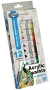 Akrylové farby 12 farieb 12ml