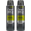 Dove Men deodorant v spreji Sport Active 2x150ml