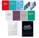 Set Notebook A5/60 listov Obal 8 ks Interprint